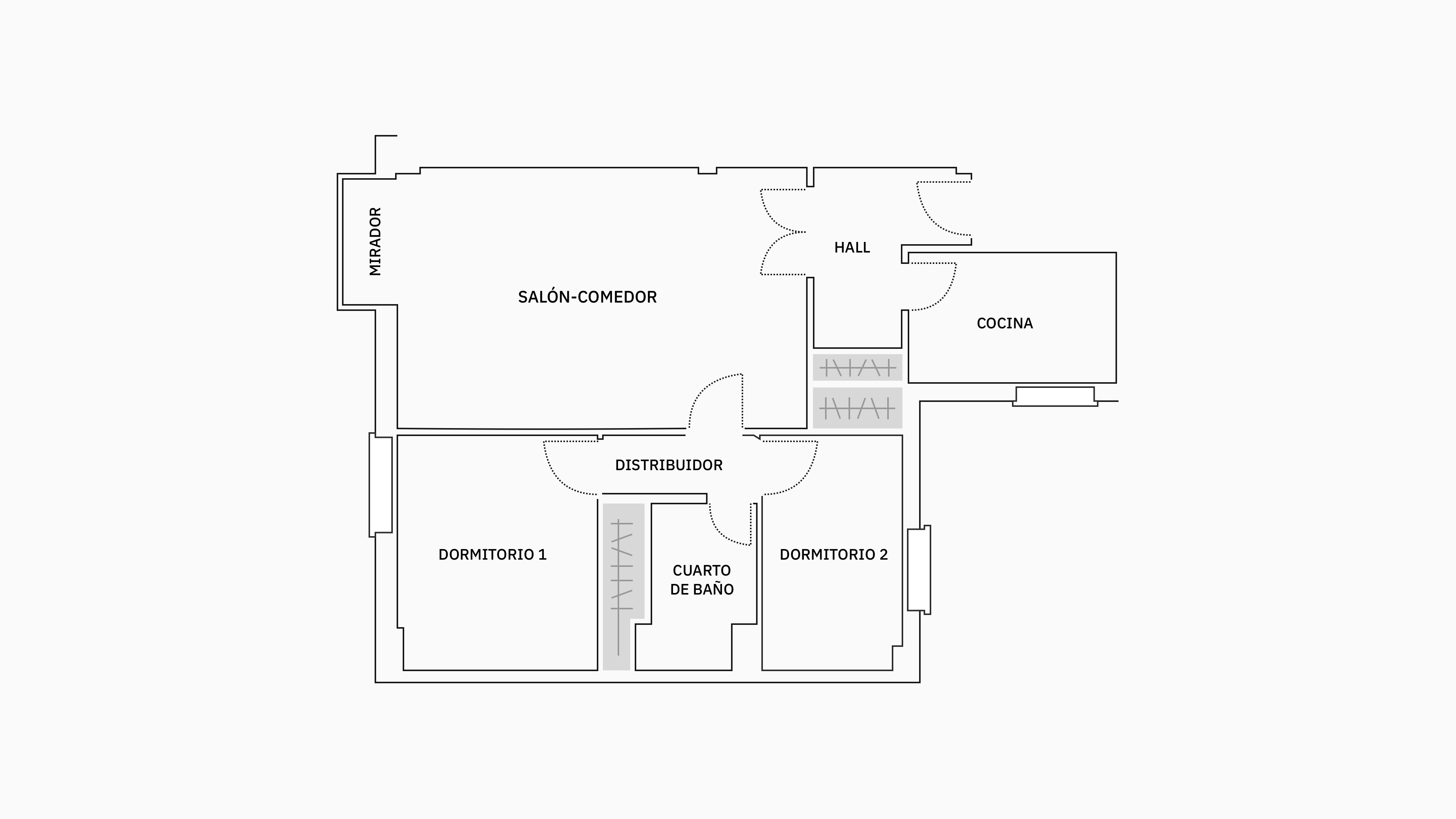 barquillo quince 2 dormitorio
